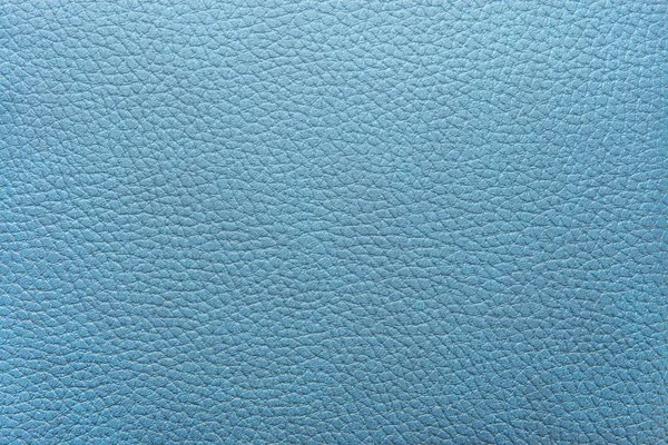 Tecido de couro artificial de cor azul — Fotografia de Stock