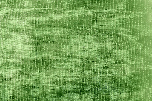 The painted gauze texture of  green color — Stock Photo, Image