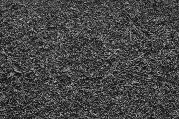 Texture shredded dried leaves of black color — Stock Photo, Image