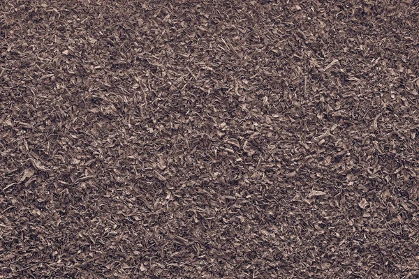テクスチャのテラコッタ色の乾燥した葉を細断処理 — ストック写真