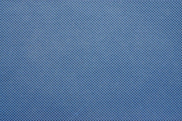 Tekstur dari warna biru kisi sintetis — Stok Foto