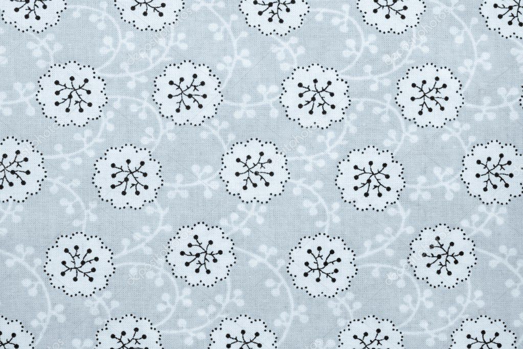 textured background of cotton fabric silvery color