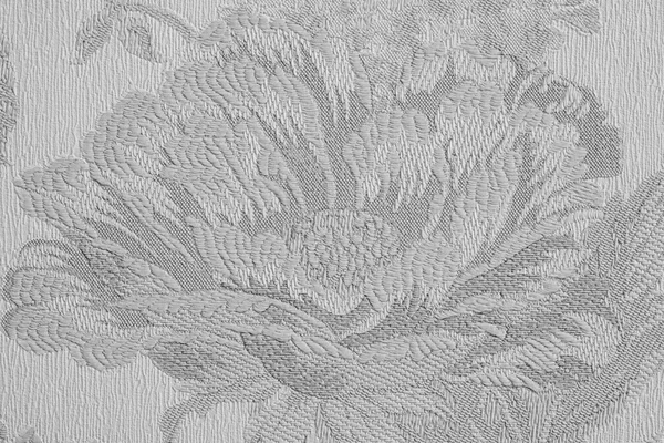 Texturerat bakgrund med stor grå blomma — Stockfoto