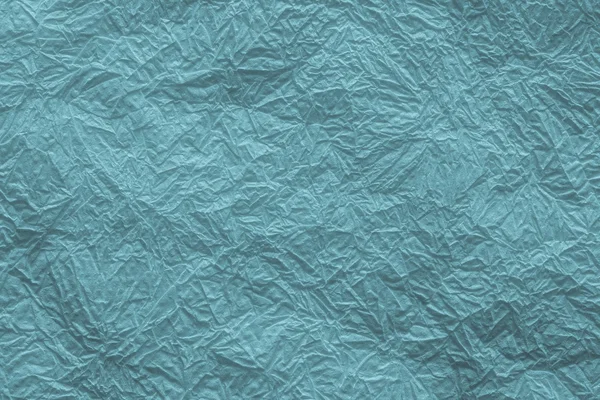 Crumpled napkin for backgrounds of indigo color — Stock Photo, Image