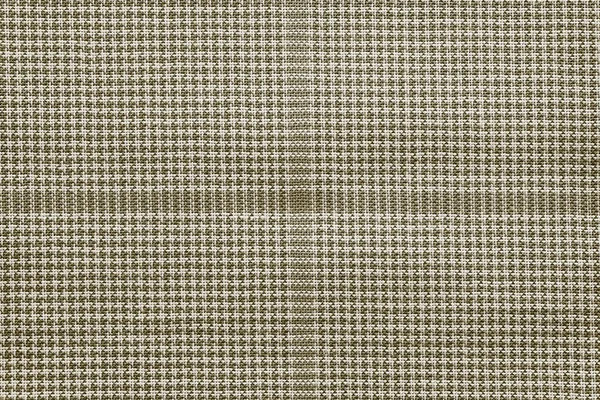 Checkered fabric of beige color — Stock Photo, Image