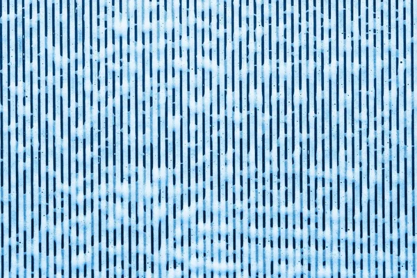 Randigt mönster från lödder av blå färg — Stockfoto