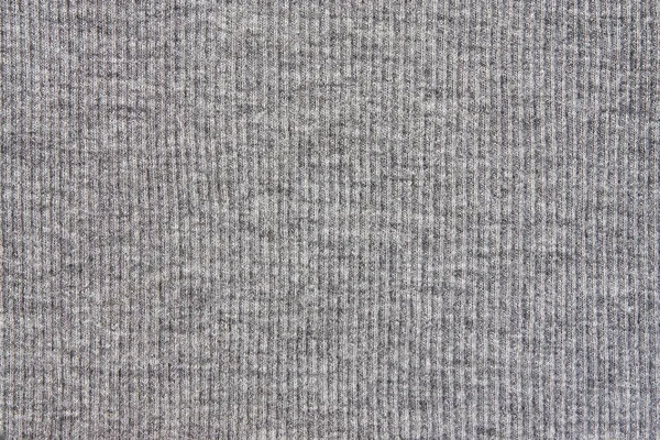 Texture of knitted fabric gray color — Stock Photo, Image