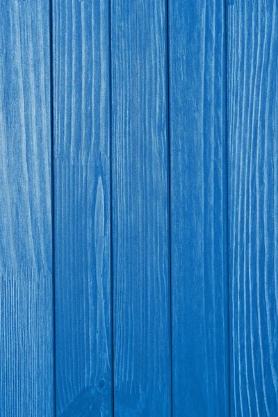 La superficie di legno strutturata di colore azzurro vivo — Foto Stock