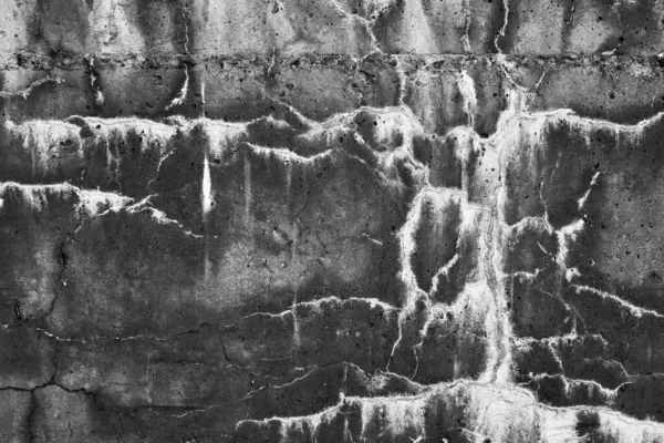 Texture Abstraite Noire Blanche Vieux Mur Béton Pour Fond Papier — Photo