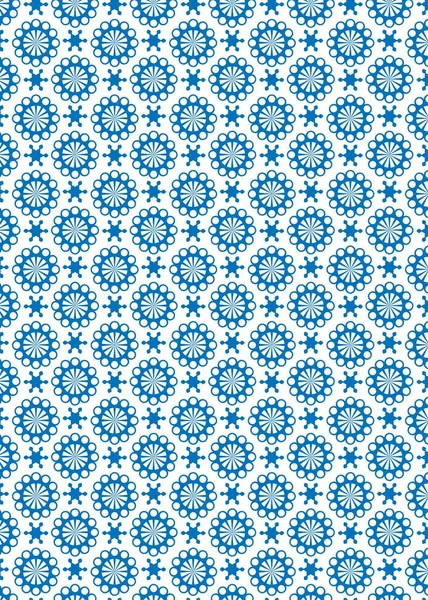 Geleneksel Yeni Yıl kar tanelerinin desenleri. Arkaplansız mavi renkli. Dikey yerleşim. Tasarım elementi. Vektör illüstrasyonu