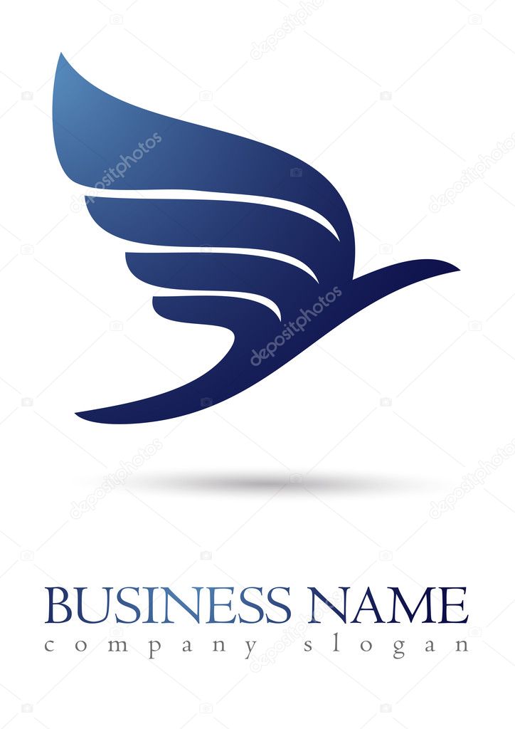 Business logo bird design