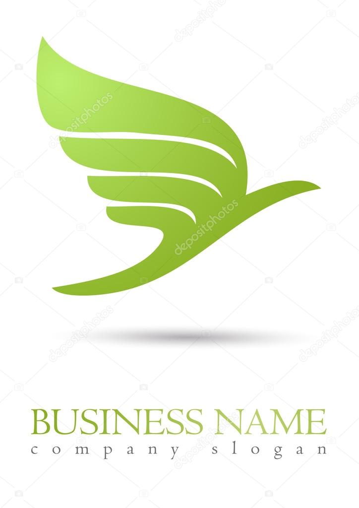 Business logo bird design