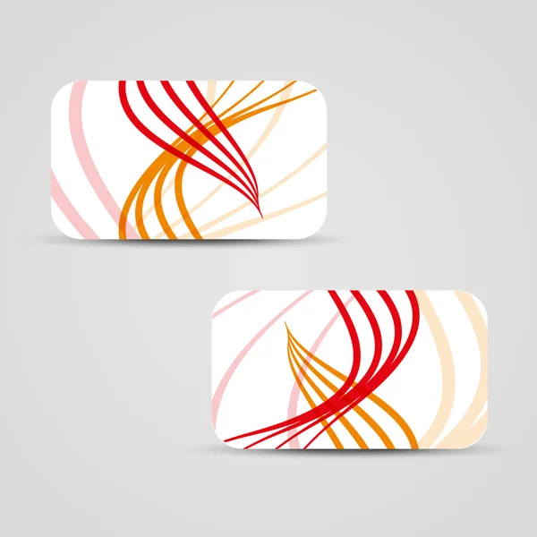 Vector business-card set for your design — Stock Vector