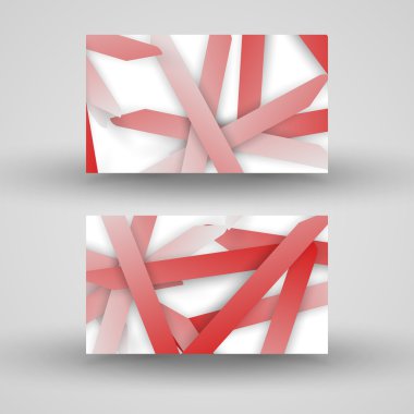 vektör kartvizit tasarımı için ayarla