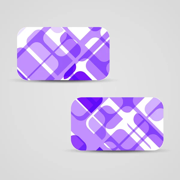 Set de cartes de visite vectorielles pour votre design — Image vectorielle