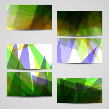 vektör kartvizit tasarımı için ayarla