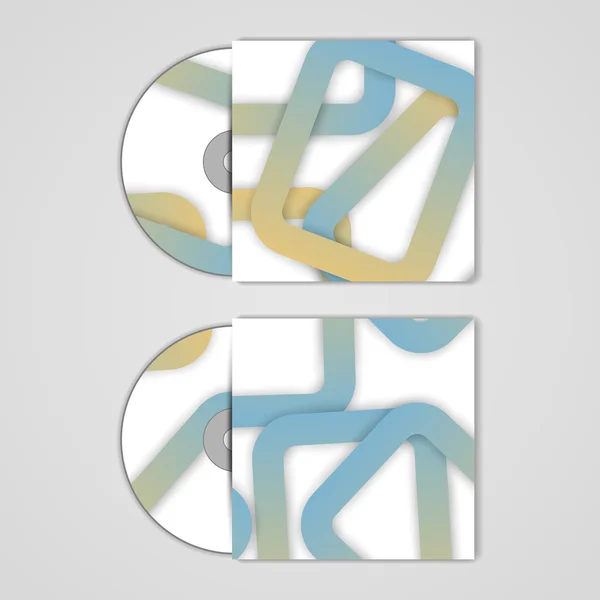 Vektor-CD-Cover-Set für Ihr Design — Stockvektor
