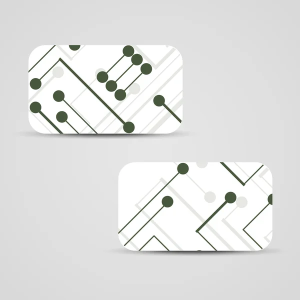 Vector business-card set for your design — Stock Vector