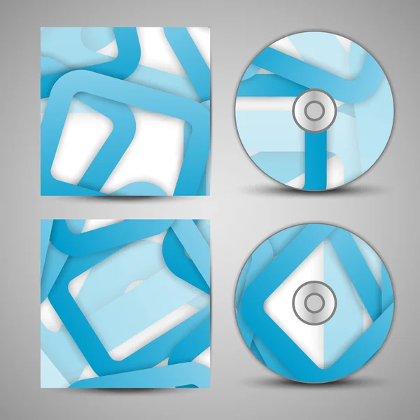 Vektorové cd obal pro váš design — Stockový vektor