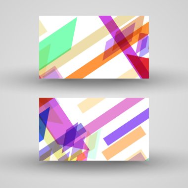 vektör kartvizit tasarımı için ayarla