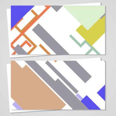 vektör kartvizit tasarımı için ayarla