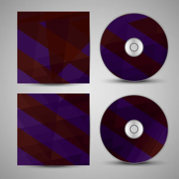 Ensemble de couverture de cd vectoriel pour votre conception — Image vectorielle