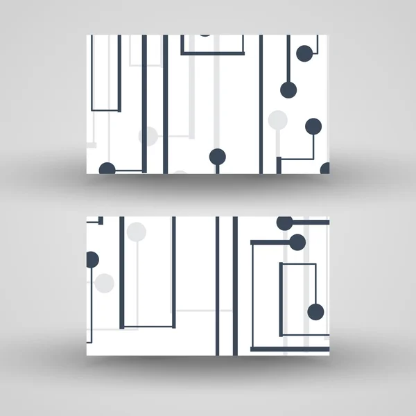 Set de cartes de visite vectorielles pour votre design — Image vectorielle