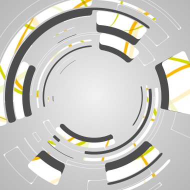 fütüristik teknoloji tasarım için arka plan