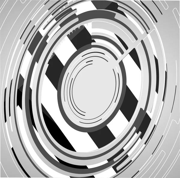Abstrakt teknik cirklar bakgrund — Stock vektor