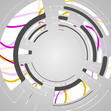 fütüristik teknoloji tasarım için arka plan