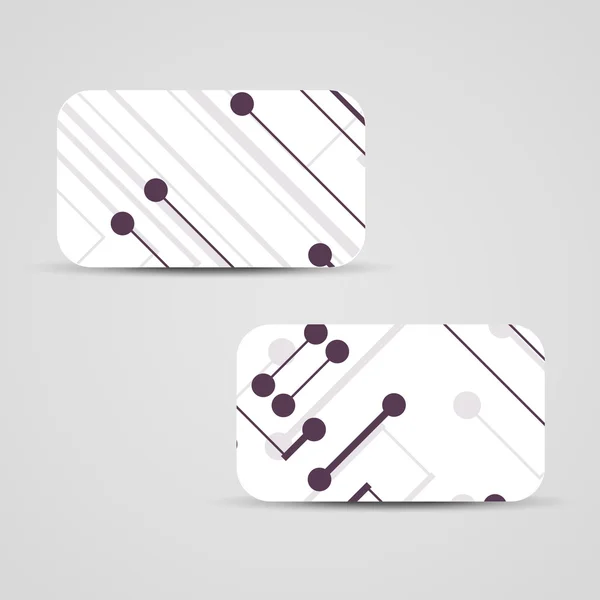 Vector business-card set for your design — Stock Vector