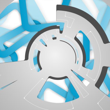 fütüristik teknoloji tasarım için arka plan