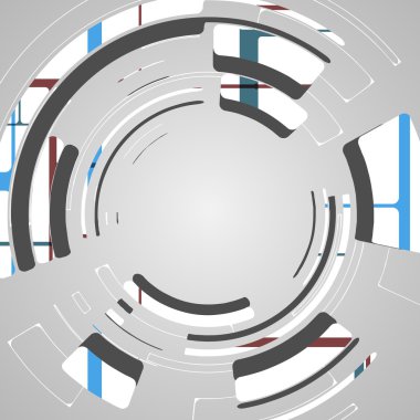 fütüristik teknoloji tasarım için arka plan