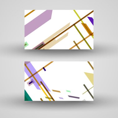 vektör kartvizit tasarımı için ayarla