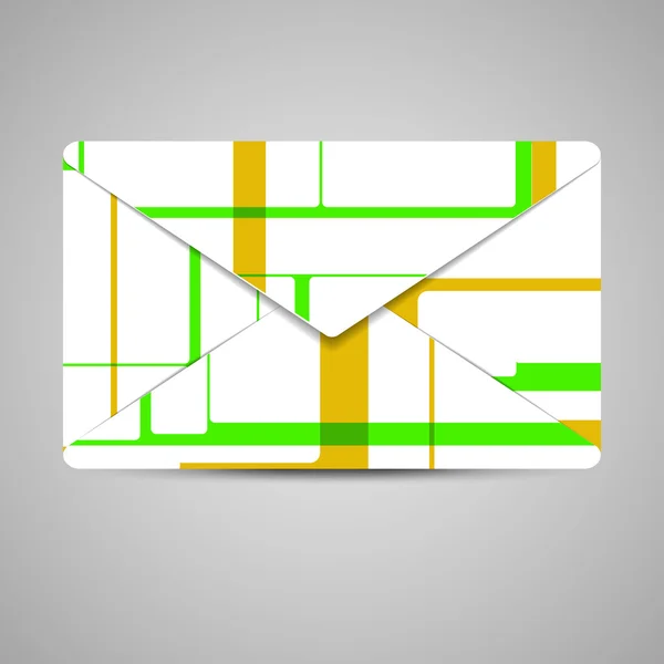 Tasarımınız için vektör zarf — Stok Vektör