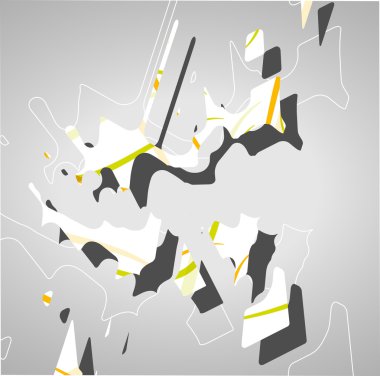 futuristik geometrik arka plan