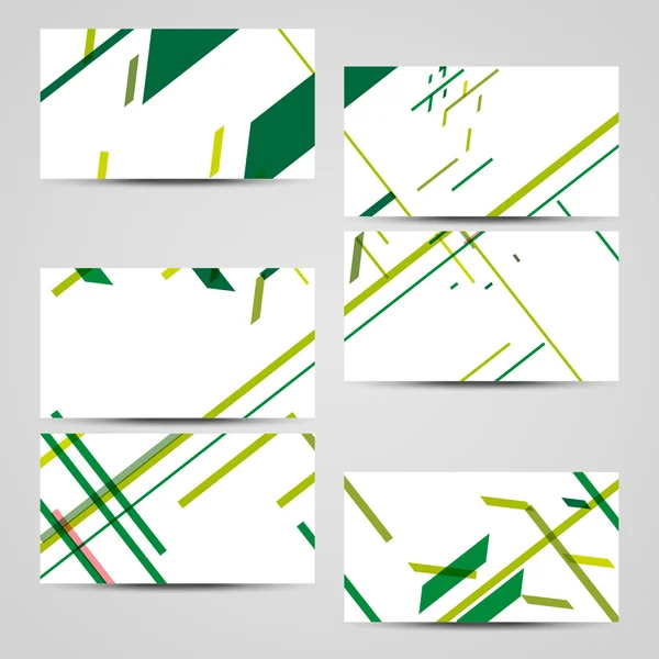 Vector business-card set for your design — Stock Vector