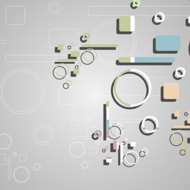 Renkli soyut arkaplan