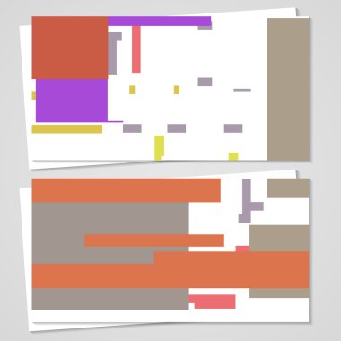 vektör kartvizit tasarımı için ayarla