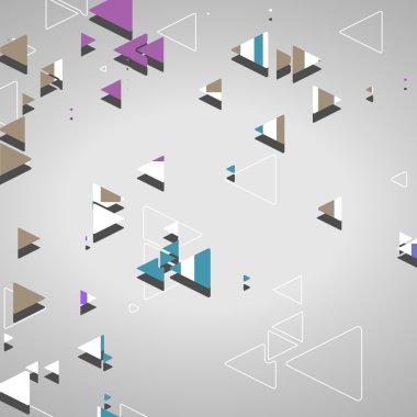 Soyut geometrik şekiller