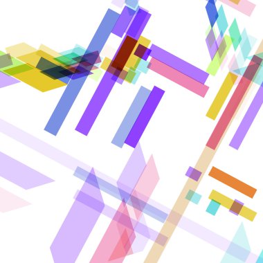 soyut geometrik şekil