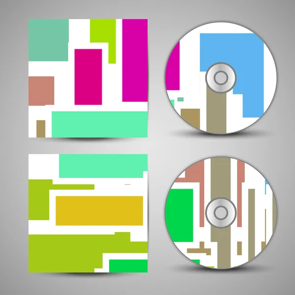 Vector cd cover set for your design