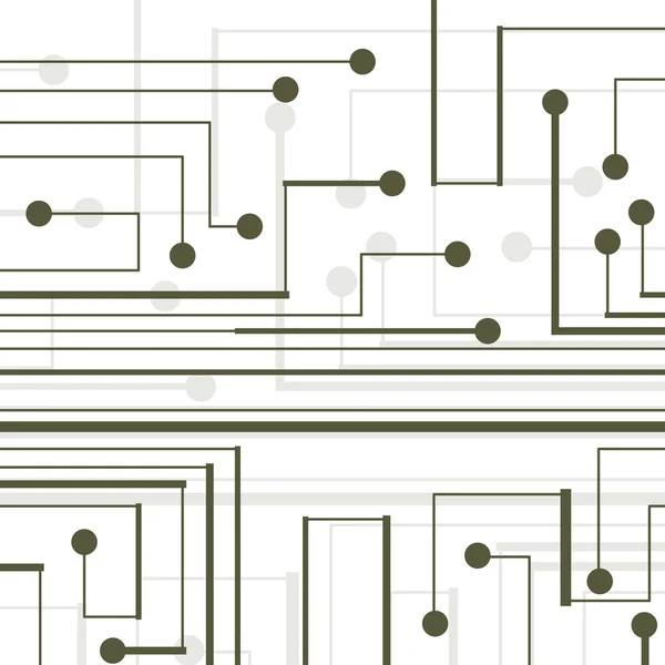 Fond de circuit imprimé — Image vectorielle