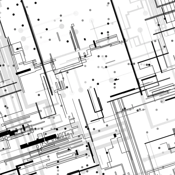 Fond de circuit imprimé — Image vectorielle