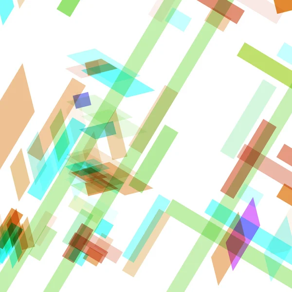 Forme géométrique abstraite — Image vectorielle