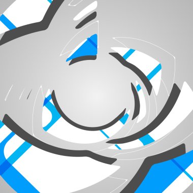 Soyut geleceksel arkaplan