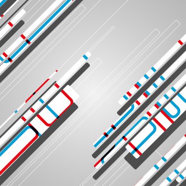 soyut futuristik geometrik şekiller