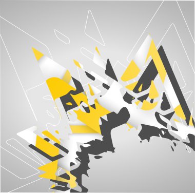 fütüristik arka plan, geometrik şekil.