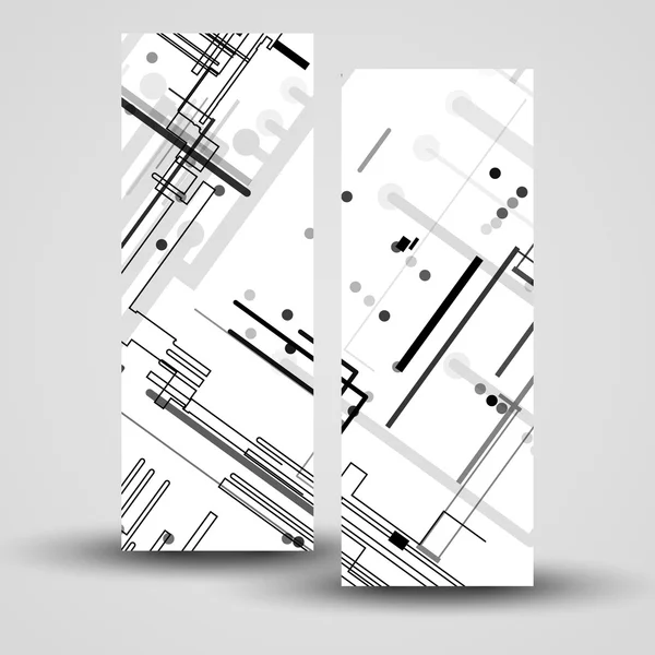 Vektor-Banner-Set für Ihr Design — Stockvektor