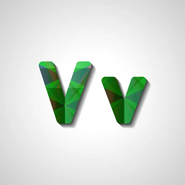 Färgglada brev alfabetet — Stock vektor